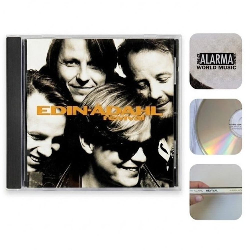 Edin-Adahl Revival CD 1991 Alarma World Music CCM Sweden Rare Vintage Gospel